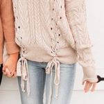 Boutique Cream Sweater  Photo 0