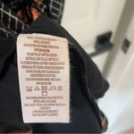 Free People  Black Orange Plaid Mini Dress Oversized Baby Doll Photo 9