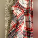 Aerie Plaid Christmas Flannel Cargo Skater Pants & Scrunchie Set - XL SHORT Photo 2