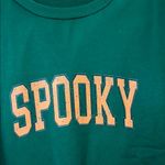 Forest Green 'Spooky' Sweatshirt Size L Photo 1