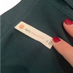 Anthropologie Daily Practice Descent Sleeveless Jumpsuit Teal XL Photo 5