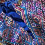 Forever 21  Geometric Maxi Skirt with Front Slits Size Medium Photo 6