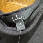 Lulus  NWT‎ little black mini dress date night Photo 2