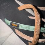 Teva  Women's Sandals - Black, Pink, and Green Photo 3