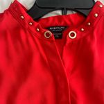 Marciano  Red Blouse with Stud Accents Photo 2