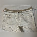 The Drop White Denim Shorts Size 28 Photo 8