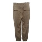 Max Studio Women's Soft Twill Cargo Jogger Pant Beige Tan Size Large NWT Photo 1