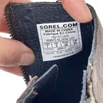 Sorel  Blake Distressed Ankle Waterproof Leather Boots in Blackened Brown Size 7 Photo 13