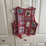 Handmade  sewing pattern open front vest Photo 3