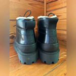 Ganni NWOT  City Shearling Leather Platform Hiking Ankle Boots size 39​ Photo 3