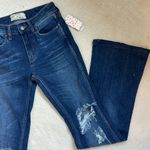 Free People  Distressed Flare Denim Photo 2