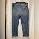 Judy Blue  Ripped Boyfriend Jeans in Dark Blue Photo 5