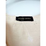 Stine Goya Women's Imperio Sequin Cotton Dress Coconut Sparkles Size S Photo 4