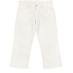 Levi's Levi’s Women’s White Crop Straight Leg Jeans Size 31 Photo 0