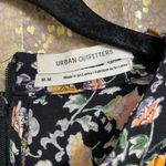 Urban Outfitters Diana Women’s Medium Black Floral Long Sleeve Romper Jumpsuit Photo 2