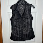 Calvin Klein  Performance PREMIUM DOWN Size Small Drama Collar Puffer Vest Jacket Photo 2