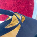 Elegant Navy Blue Strappy Women's Heels PM Collection 925 size closer to 6 Black Photo 2