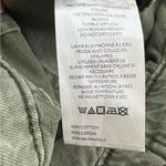 Free People We The Free Palmer Cuffed Jeans Army green sz 32 Photo 7