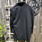 Moda Vintage  Int. Black Wool Coat L / XL Photo 8