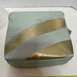 NEW La Mer Travel Cosmetic Bag Skincare Pouch Green Photo 2