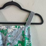 Tuckernuck Lila Dress Flare Green Floral Pinafore Sundress Sz S EUC Crossback Photo 5