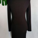 Guess Los Angeles Black Knit Bodycon Dress Photo 3