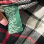Lauren Ralph Lauren Flannel Plaid Long Sleeve Zip Photo 13