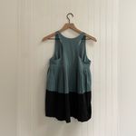 Athleta Swing Forward Pleated Sleeveless Tank Top in Deep Ocean Teal Size XS Photo 5
