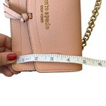 Kate Spade  New York Knott Pebbled Leather Flap Crossbody Bag Pink Chain  Detail Photo 7