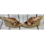 Xhilaration Knotted Woven Wedge Espadrilles Photo 7