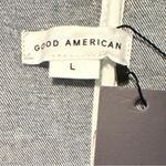 Good American  Denim Corset Top Women’s Size L Blue Bustier Strapless NWT Photo 2