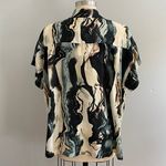 12th Tribe Vaughn Blue Sea Womens Top- Size Small- NWT Photo 6