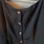 Bobeau NWT black dress w button detail szL Photo 1