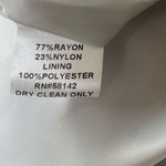 London Times  halter party shift dress shimmer white gray Sz 8 wedding guest Photo 11