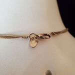 Charming Charlie Gold & Green Multilayer Necklace & Earrings Set Photo 3