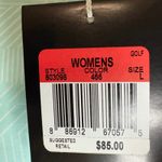 Nike Golf Skort Athletic Skirt Dri-FIT Geometric Print Light Blue White L Photo 4