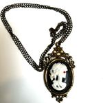 Girl Skeleton Cameo Pendant necklace Photo 5