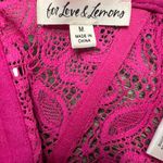 For Love & Lemons Sammie Crop Lace Bra Top Women’s Size Medium Photo 4