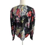 Catherine Malandrino  Floral Long Sleeve Top Size Large Photo 3