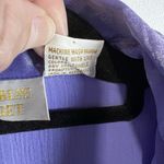 Victoria's Secret Vintage Purple Button Up Night Shirt Women's Size M/L Photo 4