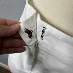 Main Strip  White Striped Shorts Tennis Casual Pink Blue Orange, Large Photo 2