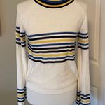 Varsity Used / Worn Vintage Striped Crewneck Sweater Photo 0
