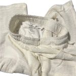 Boys Lie NEW Revolve Off-White Embroidered Baseball Pant Size Small Photo 7