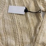 ASTR  the Label Wrap Front Pointelle
Sweater in Cream Photo 2