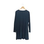 Toad and Co Windmere Long Sleeve Dress Teal Blue Womens X Photo 1