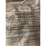 Garnet Hill garnet‎ hill Neutral Paid Button Up blouse size 12 organic pima cotton Photo 9