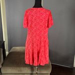 Universal Threads Universal Thread Red White Stars Short Sleeve Button Front Mini Dress Size L Photo 5
