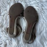 Talbots Metallic Capri Nappa Mini Wedge Sandals Photo 7