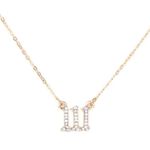 Dainty Gold Chain Angel Number Necklace Photo 7