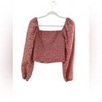 Lush Clothing Lush Long Sleeve Crop Top Mauve Size Small Photo 2